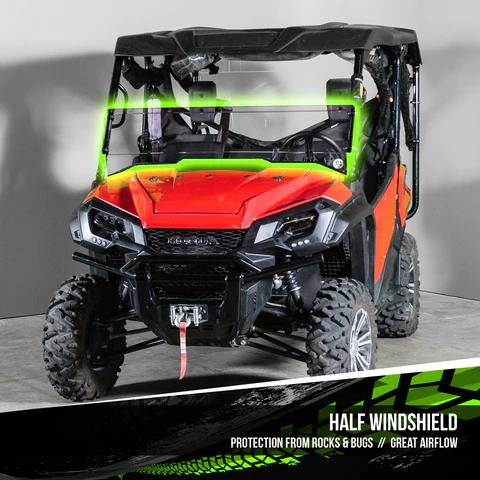 HONDA PIONEER 1000 HALF UTV WINDSHIELD